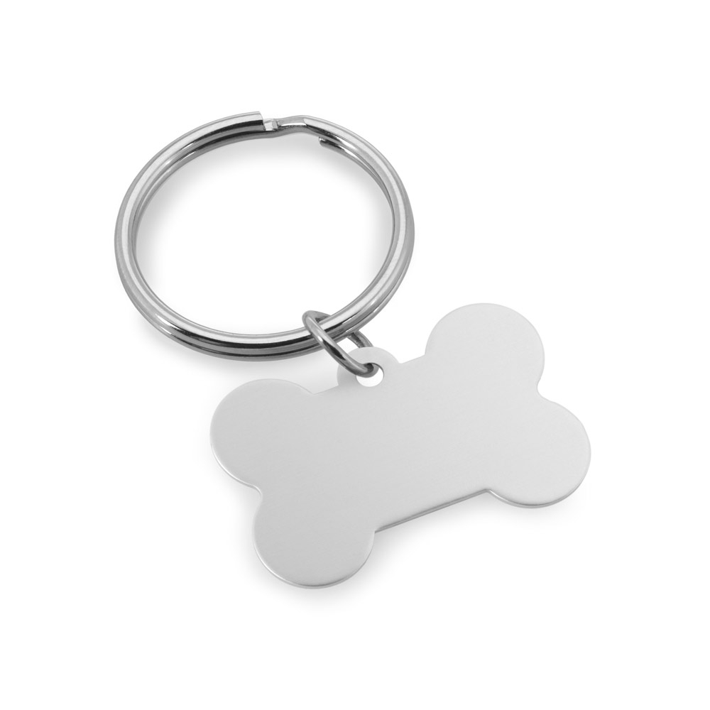 Médaille professionnel pour chien à personnaliser PAW Argenté satiné